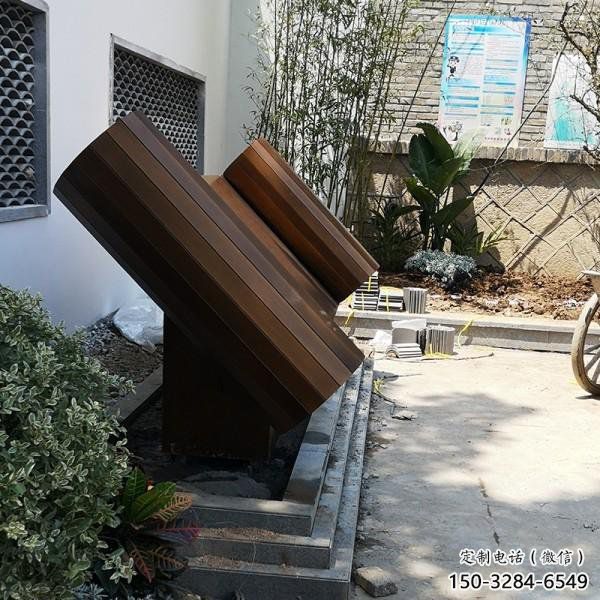 書簡雕塑制造商，酒店擺件，不銹鋼書簡雕塑定制