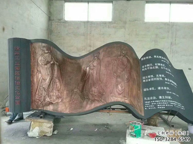 銅書籍雕塑通用，鍛造工藝，中式銅書籍雕塑通用