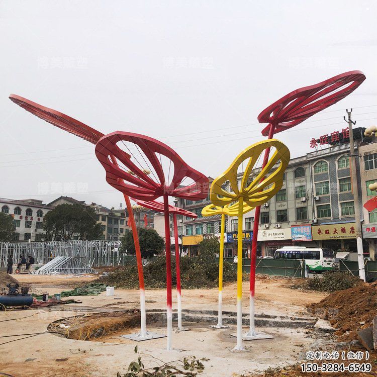 戶外遮陽樹雕塑通用，多彩藝術(shù)，不銹鋼遮陽樹雕塑供應(yīng)