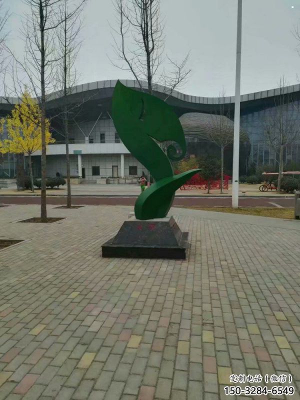 仿真樹葉雕塑預定，露天雕塑，彩繪仿真樹葉雕塑制作