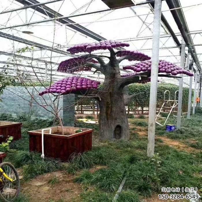 仿真樹雕塑服務商，公園小品，玻璃鋼仿真樹雕塑制作