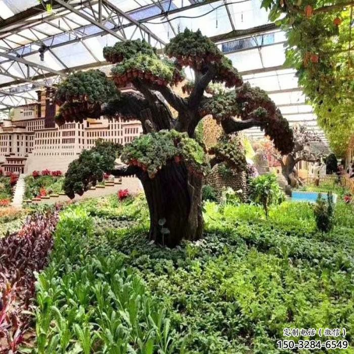 仿真樹雕塑選定，植物雕塑，玻璃鋼仿真樹雕塑常用