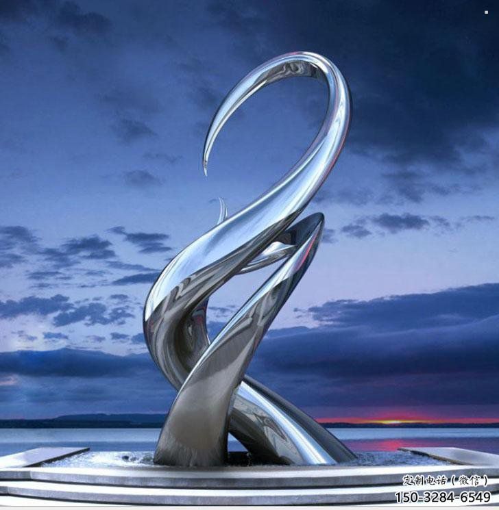 樹芽雕塑制作，街道標識，不銹鋼樹芽雕塑制造商