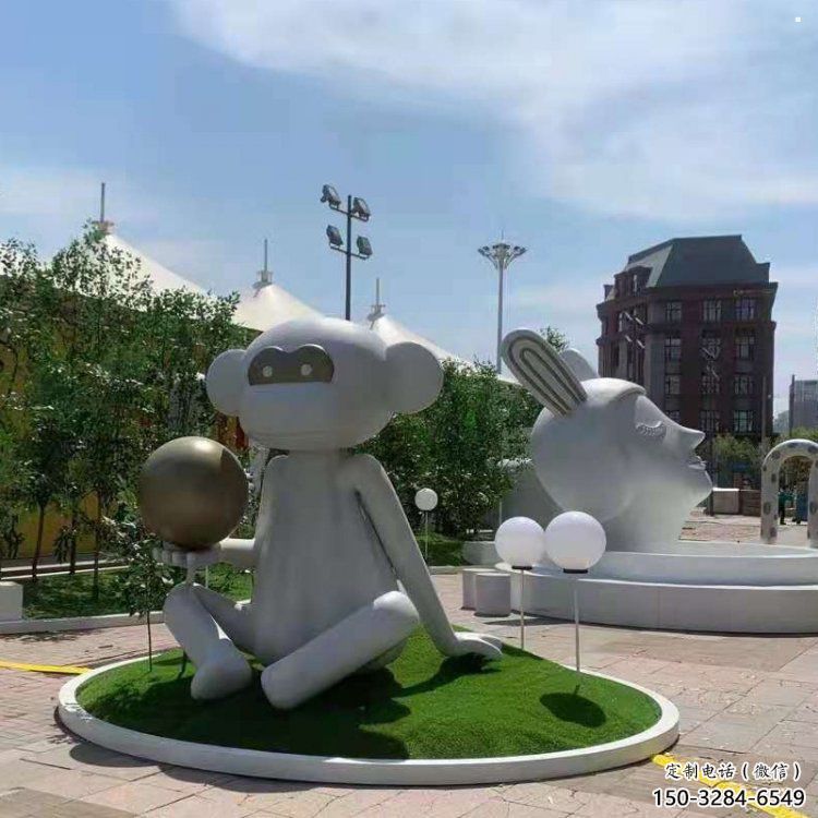 白鋼人頭像雕塑提供，露天雕塑，鏡面人頭像雕塑承接