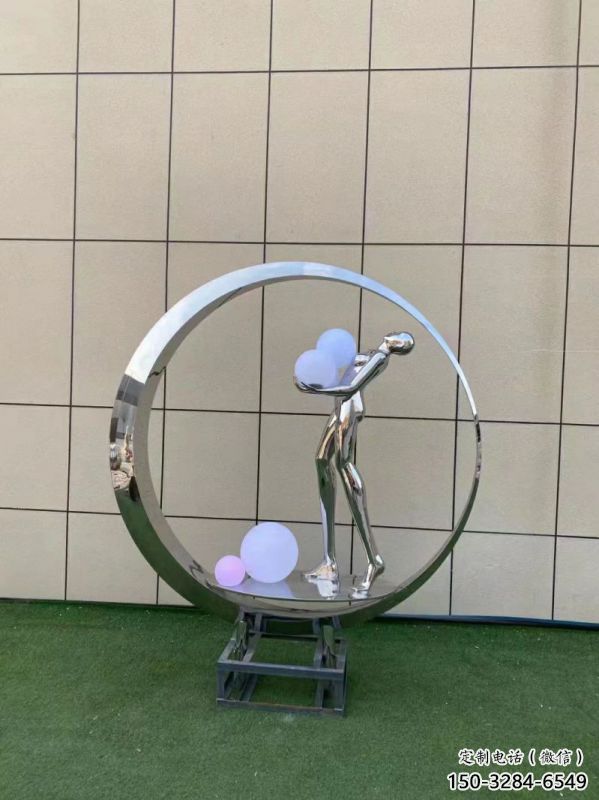 仙子雕塑精選，景觀概念，圓環仙子雕塑觀賞型