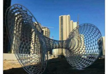 建筑花瓶雕塑制造商，城區小品，鏤空花瓶雕塑制作廠家