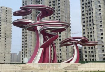 鏤空樹雕塑展品，景觀概念，烤漆鏤空樹雕塑優選