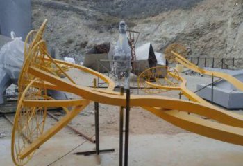 遮陽樹雕塑制造商，校園雕塑，不銹鋼遮陽樹雕塑生產