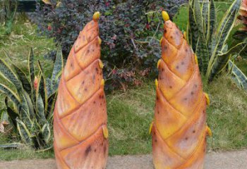 竹筍雕塑指用，多彩藝術，不銹鋼竹筍雕塑廠家供給