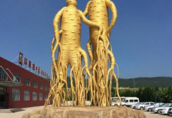 大型人參雕塑標準，街頭藝術(shù)，廣場人參樹雕塑通用