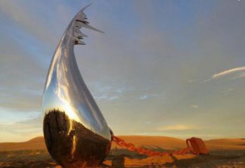 水滴雕塑通用，花園小品，廣場(chǎng)鏡面水滴雕塑優(yōu)價(jià)