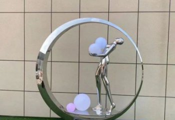 地產(chǎn)仙子雕塑生產(chǎn)，城市裝飾，景觀圓環(huán)仙子雕塑選定