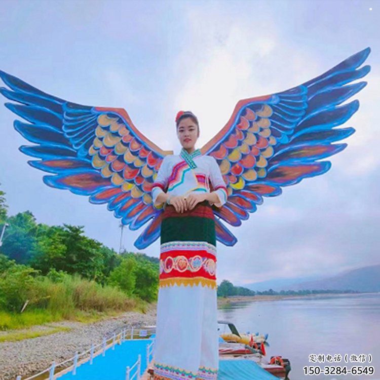 羽翼雕塑精品，白鋼構件，不銹鋼羽翼雕塑供求