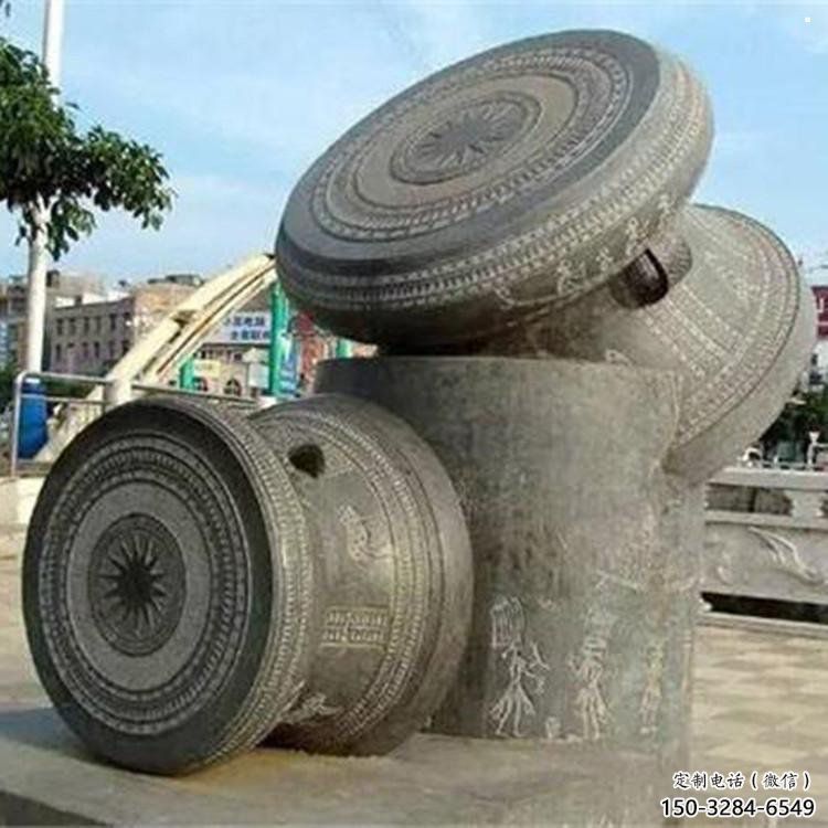 銅鼓雕塑生產(chǎn)商，街頭藝術(shù)，藝術(shù)銅鼓雕塑精選