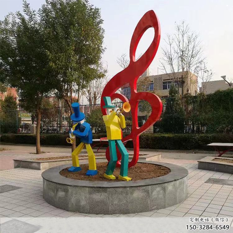 音樂符號雕塑常用，景觀概念，景觀音樂符號雕塑擺件