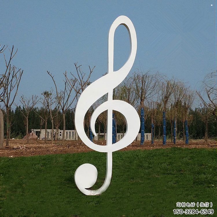 音樂符號雕塑供需，美陳雕塑，歐式景觀音樂雕塑承接