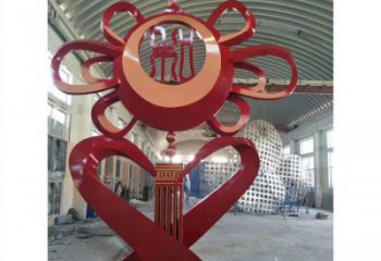 雕塑鐵鼓景觀精選，中式工藝，藝術鐵鼓雕塑供給