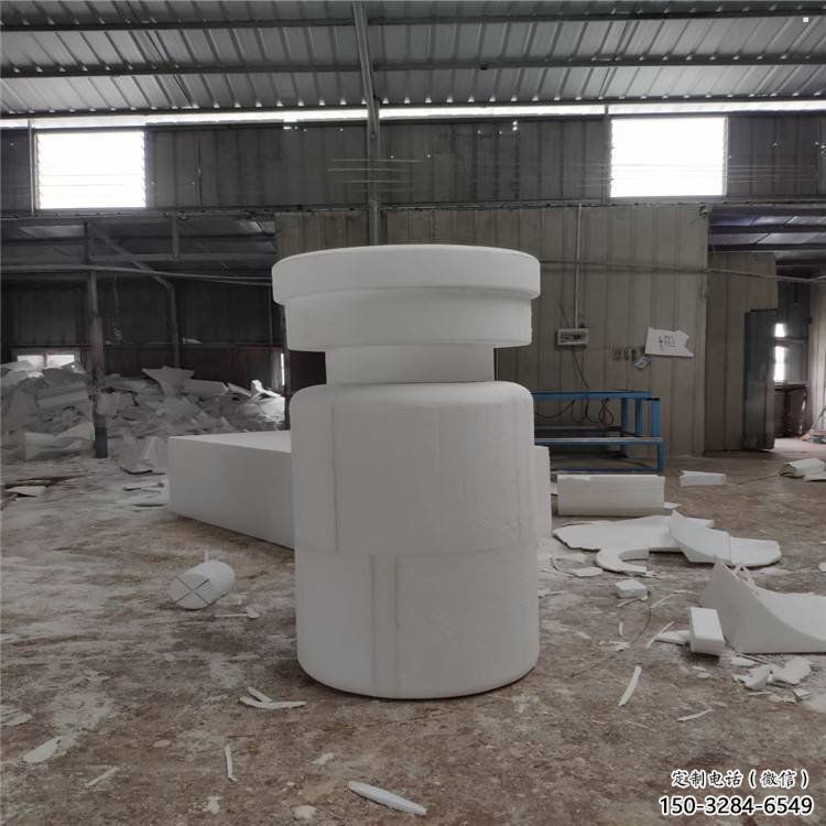 蕪湖仿真藥瓶雕塑，美陳藝術類，玻璃鋼藥瓶子雕塑廠家