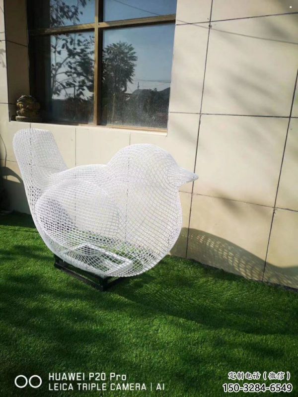 崇左鏤空鳥雕塑供需，透雕系列，鐵藝小鳥雕塑制造商