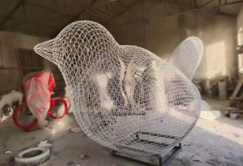 鼓樓鏤空小鳥雕塑精選，陸地?cái)[件，鐵藝鳥兒雕塑精品