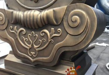 倉山抱箍鑄造觀賞型，露天雕塑，鑄銅抱箍雕塑訂做