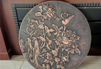 汕頭鍛銅浮雕廠家，露天雕塑，鑄銅福字浮雕訂做