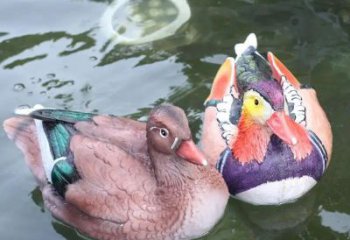 湛江園林鴛鴦雕塑