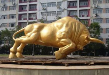 新樂(lè)風(fēng)景區(qū)開(kāi)荒牛雕塑