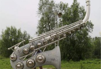 承德街頭薩克斯雕塑