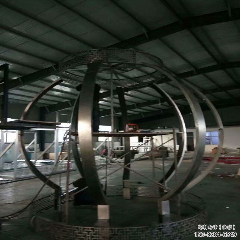 平頂山園林燈籠雕塑精選，陸地擺件，公園不銹鋼燈籠雕塑精品