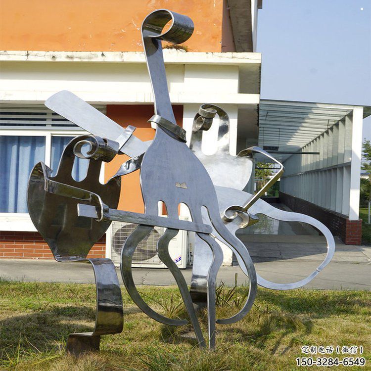 鄭州音樂符號雕塑預定，露天雕塑，公園廣場符號雕塑制作