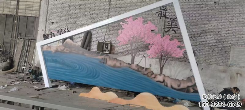 鶴壁景墻雕塑預用