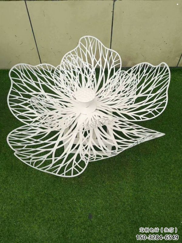 南崗梨花雕塑供應，城市裝飾，鏤空梨花雕塑廠家優選