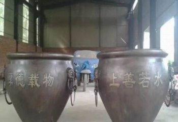信陽(yáng)鑄銅缸雕塑預(yù)定