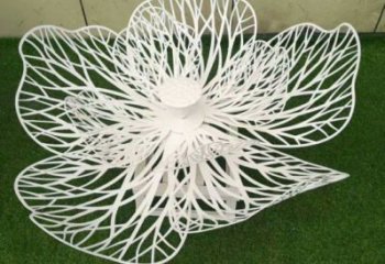 南崗梨花雕塑供應，城市裝飾，鏤空梨花雕塑廠家優選