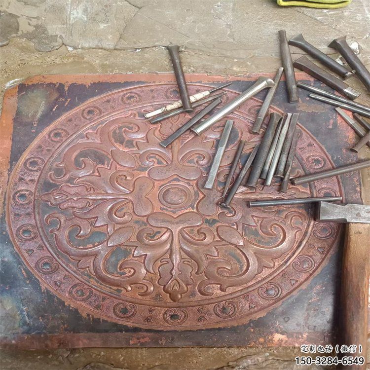 萍鄉(xiāng)花卉浮雕精品，鍛銅構(gòu)件，別墅花卉浮雕廠家