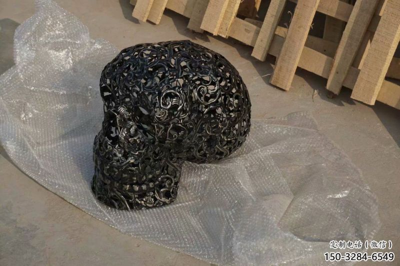 鞍山酒店骷髏雕塑