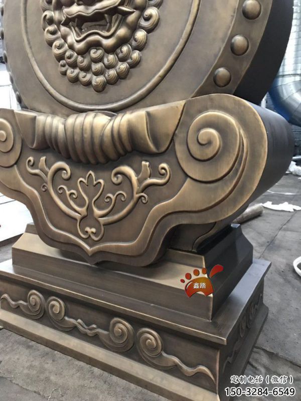 湟源抱箍鑄造觀賞型，露天雕塑，鑄銅抱箍雕塑訂做