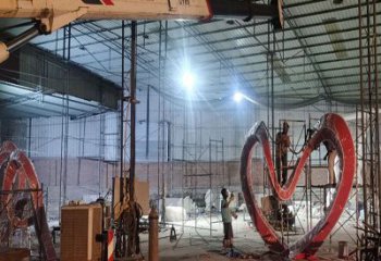 大東景觀love雕塑選定，美陳雕塑，現代燈光love雕塑優選