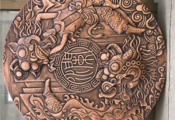 武川戶外浮雕供求，村標概念，鍛銅浮雕制作廠家