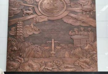 玉泉大門口校徽雕塑