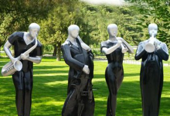 興慶公園吹拉彈唱雕塑