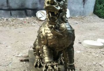 攀枝花校園麒麟雕塑，拉絲海洋雕塑，卡通主題