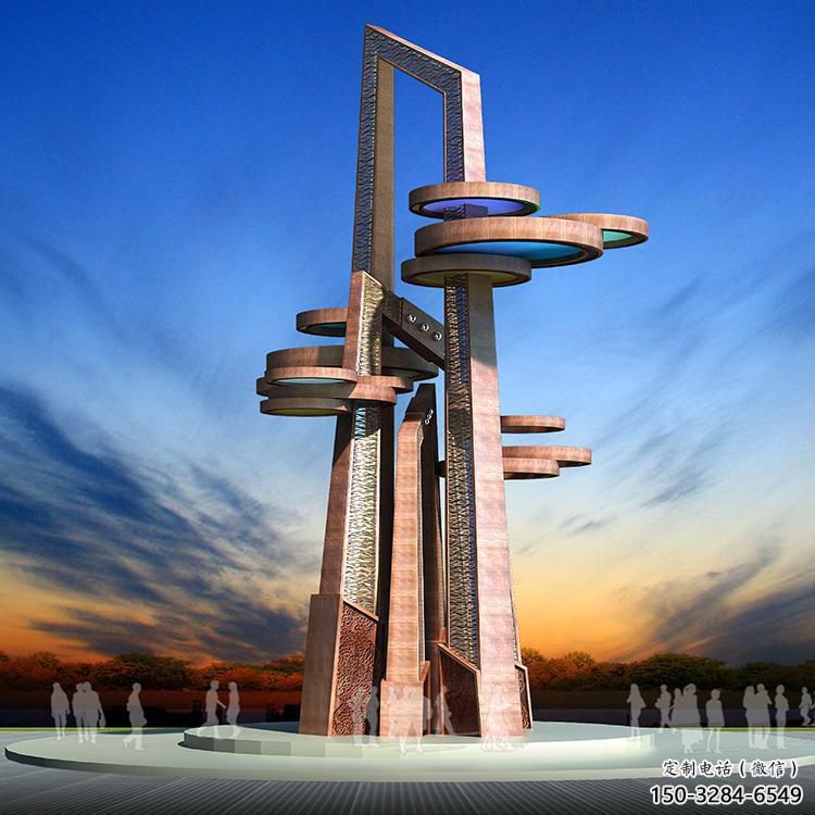 阿克蘇精神堡壘雕塑