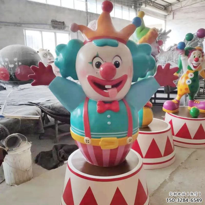 臨滄公園小丑雕塑