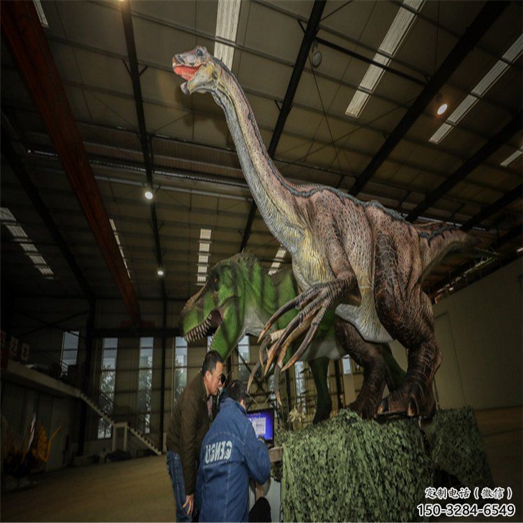 下城戶外恐龍雕塑通用，多彩藝術，景觀玻璃鋼恐龍雕塑供應