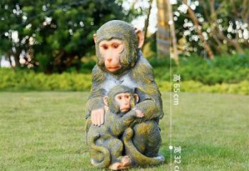 區(qū)園林猴子雕塑