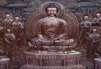 玉溪鍛銅浮雕常用，寺廟景觀，黃銅佛像浮雕生產商