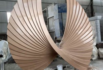 沙坪壩羽翼雕塑常用，景觀概念，不銹鋼羽翼雕塑展品